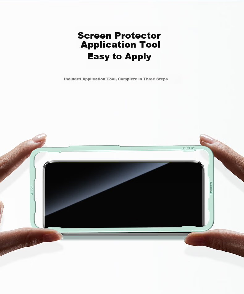 Ugreen Tempered Glass Screen Protector for Redmi Turbo 5 Full Coverage Ultra-Thin Anti-Fingerprint HD Film 15954 3