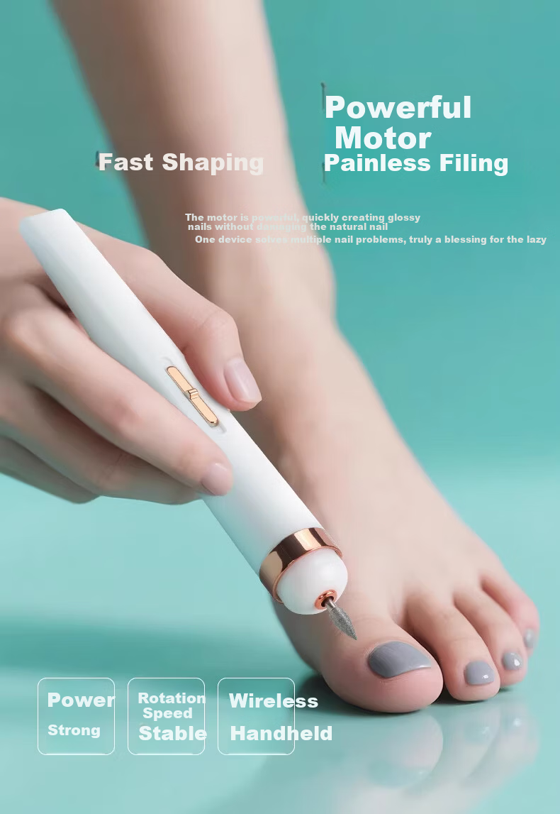 NHGAD Electric Nail Grinder for Onychomycosis Removal Nail Polishing Machine Electric Nail File with Medication Application 4