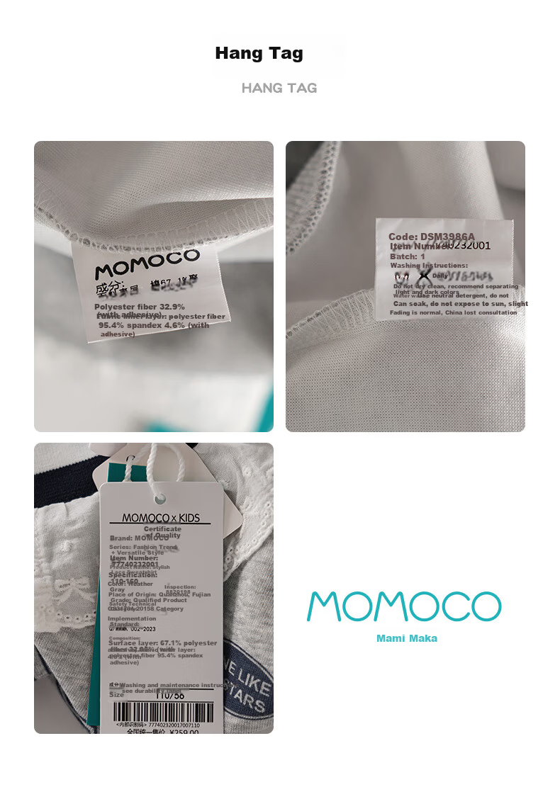 MOMOCO Girls' Sweatshirt Autumn Winter Kids Long Sleeve Stylish Sweet Ruffled Sweatshirt 02 Floral Gray Size 150 10