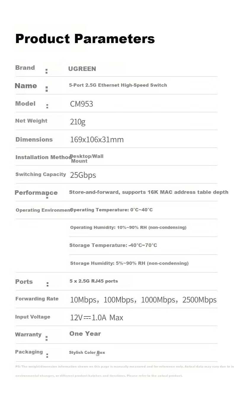 UGREEN 2.5G Fiber to Ethernet Module SFP to RJ45 Gigabit Adapter Fiber Optic to Ethernet Converter 2.5G/1G/100M Adaptive Compatible with Multiple Brands 75640 9