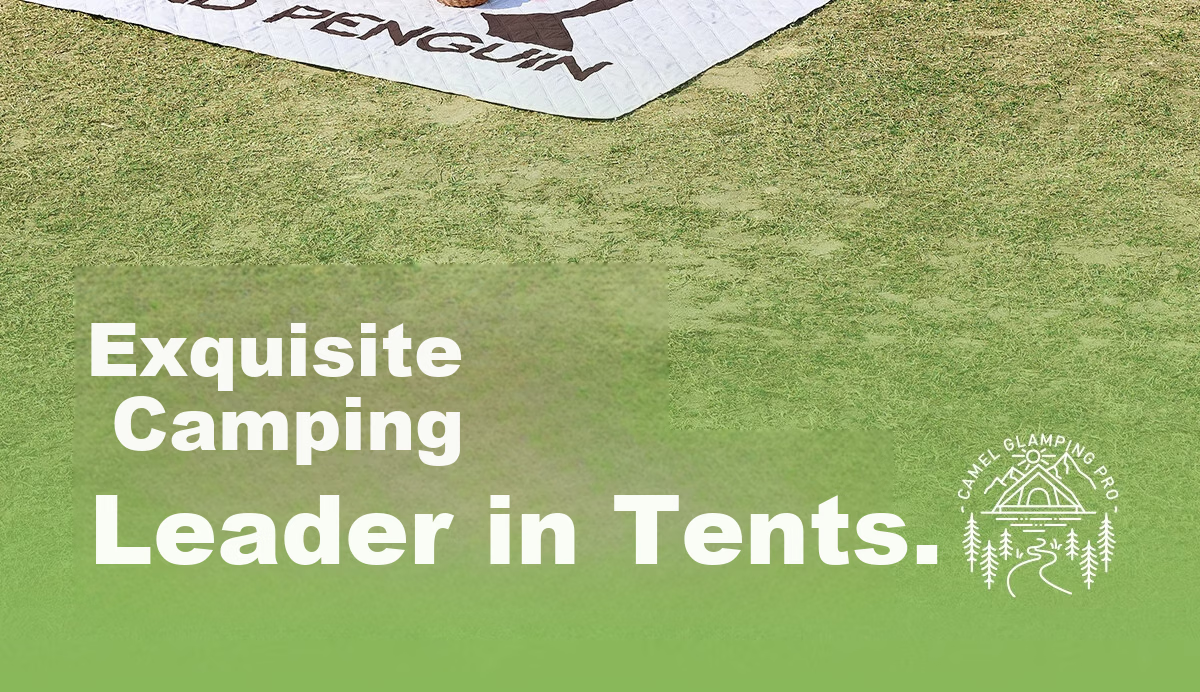CAMEL Outdoor Penguin Tent, Portable Folding Tent, Automatic Quick-Open, Rainproof, Sun-Resistant, Thickened, for Wilderness Camping B004 37