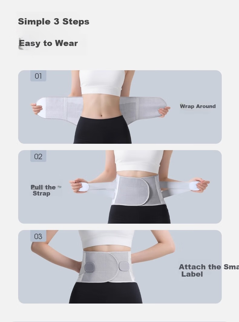 Keep Medical Lumbar Support Belt for Lumbar Disc Herniation, Lumbar Muscle Strain, Prolonged Sitting and Standing, Waist Support, Lumbar Spine Protection for Women 12