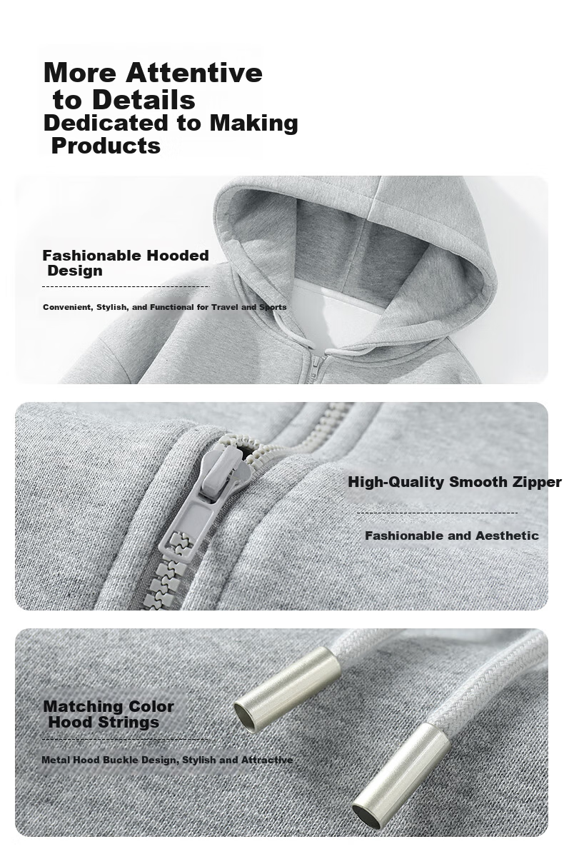 JEEP SPIRIT Men's Spring Casual Loose Sports Two-Piece Set Breathable Running Sweatshirt Jacket and Pants 6