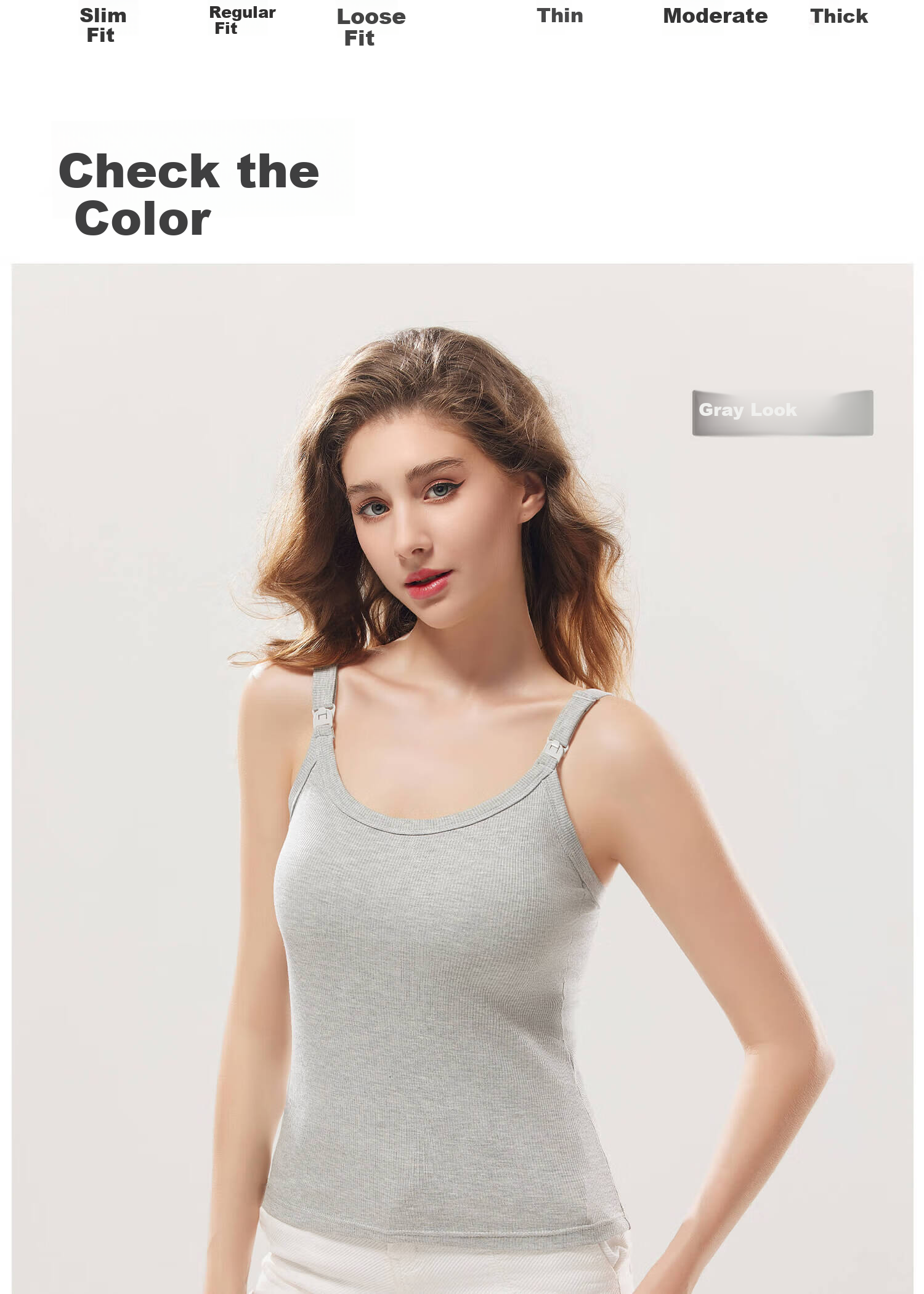 Shiduo Nursing Camisole Vest Maternity Innerwear with Chest Pads Anti-Sagging Postpartum Breastfeeding Base Layer 019 Bean Green XL 14