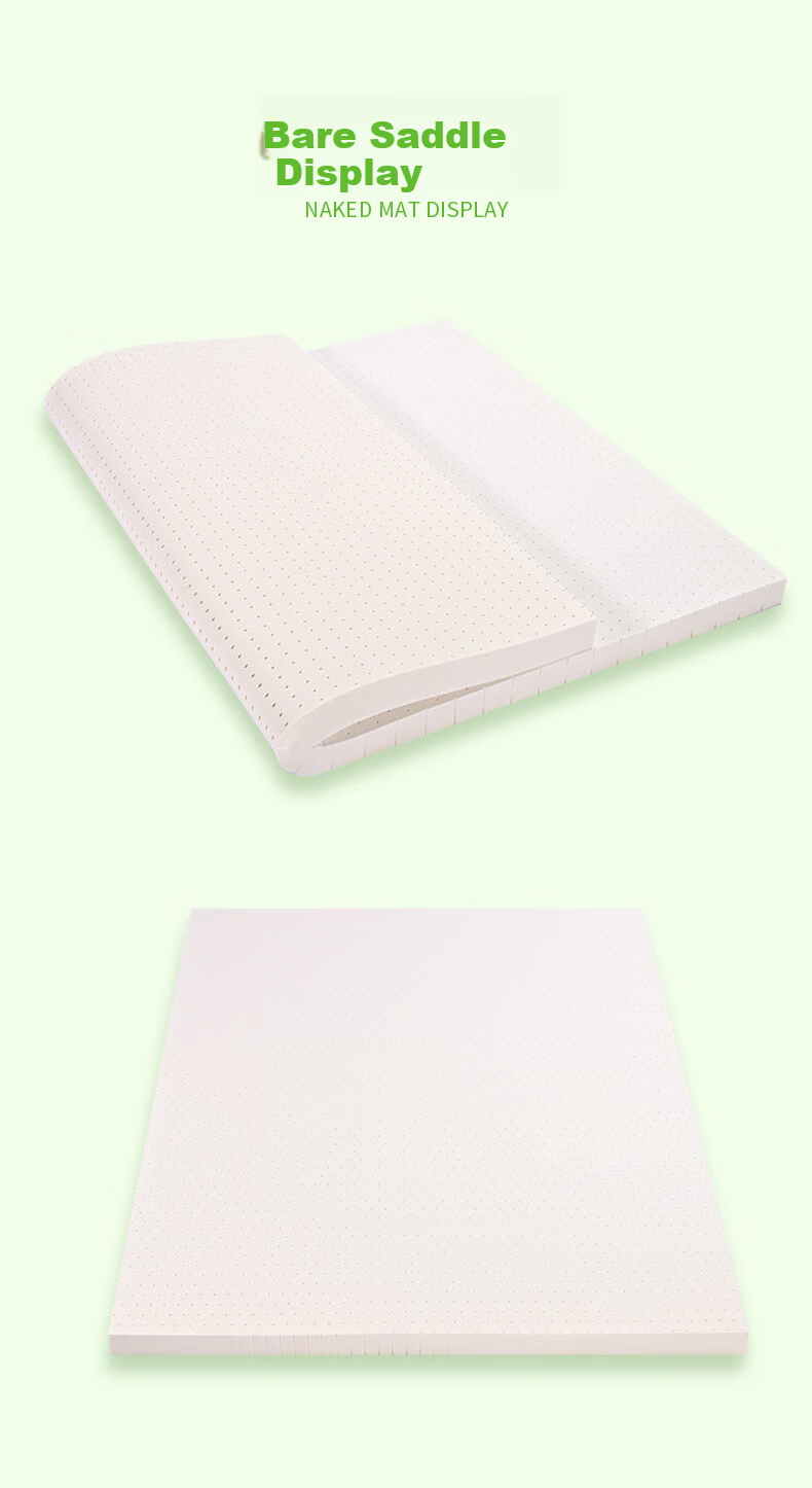 MENGYISHU Latex Mattress 2.2m Large Size Thai Natural Rubber Double Thick Tatami Custom 180*220*3cm 4