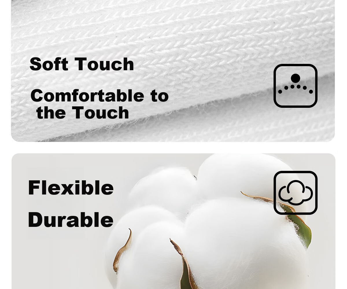 BADIGAO Disposable Socks for Men And Women, Summer Military Training Daily-Use No-Wash Travel Mid-Calf Socks, Breathable Odor-Resistant Universal Travel Socks 6