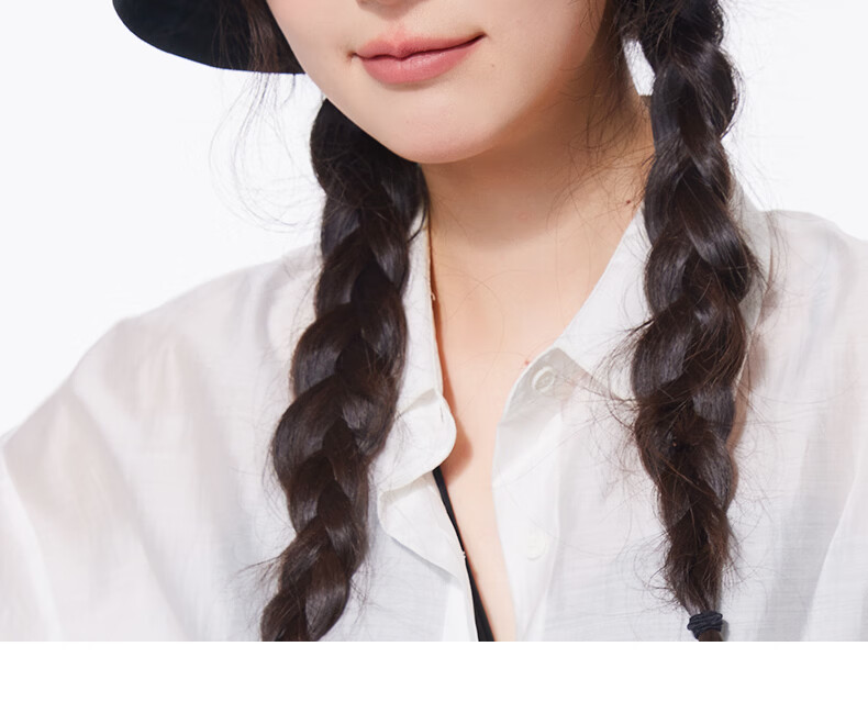 CACUSS Women's Fisherman Hat Spring Summer Outdoor Casual Embroidered Sunshade Breathable Cotton Bucket Hat Slimming Face Lanye Black 16