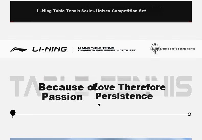 LI-NING Table Tennis Short Sleeve Shirt Badminton National Team Competition Sportswear Quick-Dry Set Men/Women Two-Piece Set 2