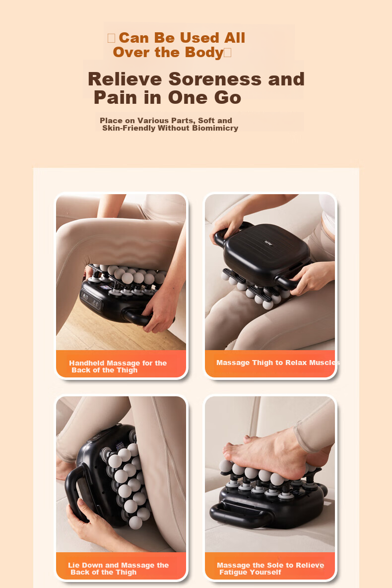AUX Fascia Gun HO1 Fat Burning Shaking Machine Lazy Waist and Abdomen Slimming Belt Full Body Vibration Massage Fitness Abdominal Muscle Neck Fascia Massager 10