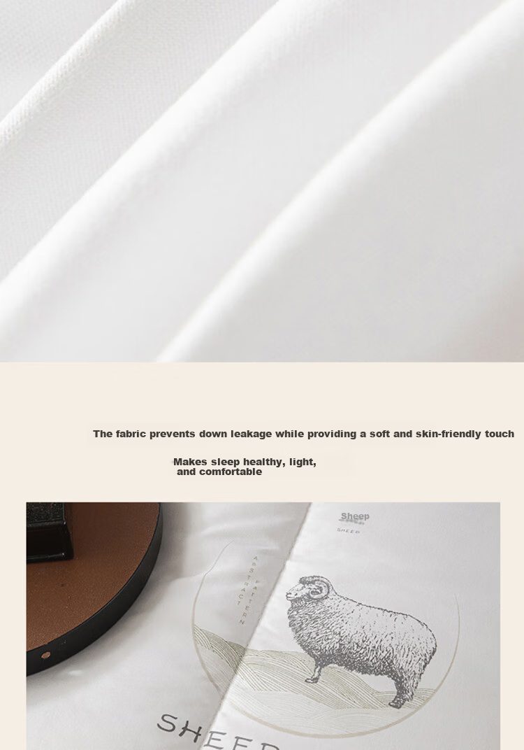 Yuan Life Four Seasons Thickened Quilt 51% Australian Wool Filling Warm Quilt 8 Jin 200*230cm 9
