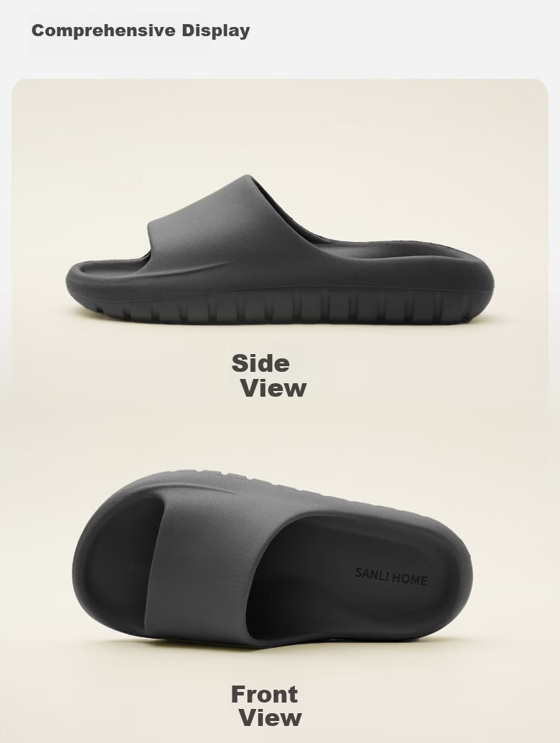 Sanli Men's Non-Slip Home Slippers 2026 New Summer EVA Bathroom Shower Indoor Couple's Cool Slippers for Women 9