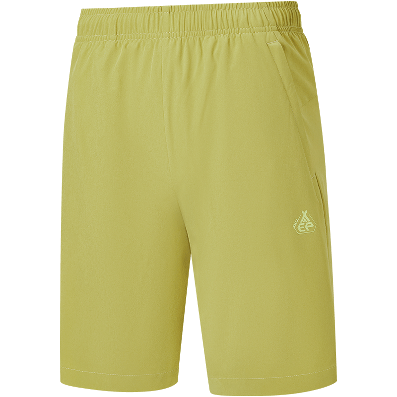 Xtep Yuyi Ice Silk Sun Protection Men's Shorts Five-Point Original Yarn Cool Outdoor Trend Quick-Dry Summer Woven Shorts