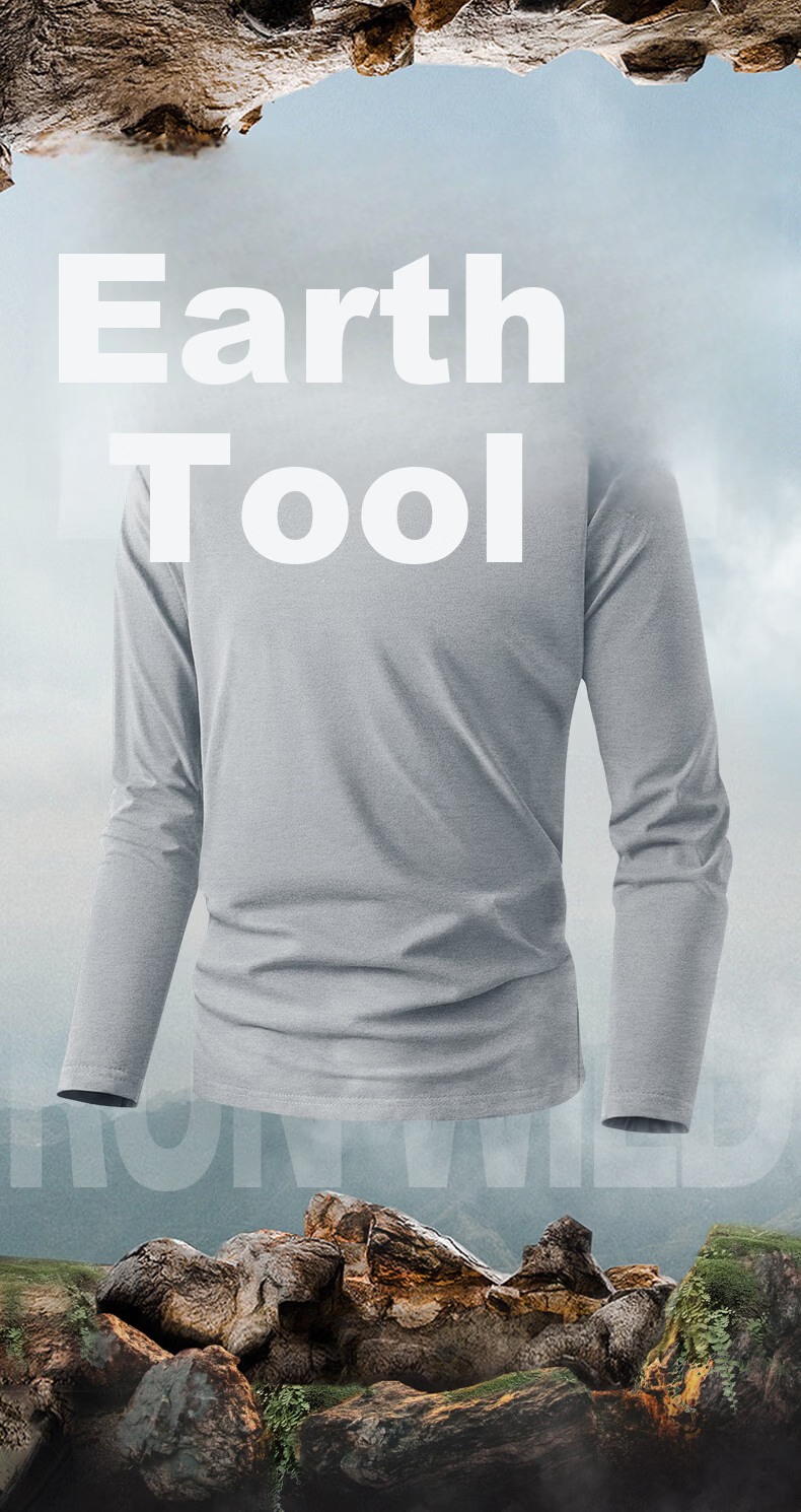 Baleno Men's Quick-Dry Sun Protection Long Sleeve T-Shirt 2026 Summer Running Cycling Training Sweat-Wicking Breathable Sports Top 2