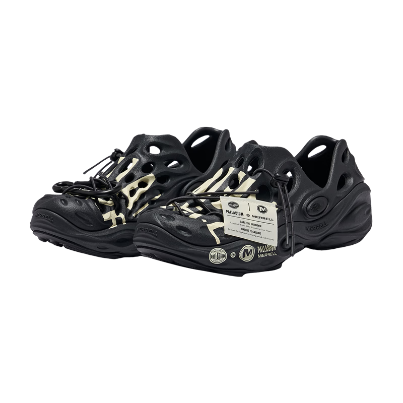 PALLADIUM New Couple's Ventilated Venom Sandals Creek Shoes Slip-On Beach Shoes Black Size 38