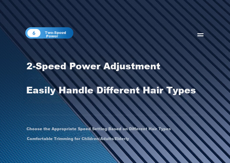 Qiman Whitening Hair Clipper Bald Head Shaving Device Electric Hair Trimmer Razor Reciprocating Shaver Self-Service Barber Shop Salon Professional Oil Head Fade Electric Hair Clipper QM6500 Gradient B 18