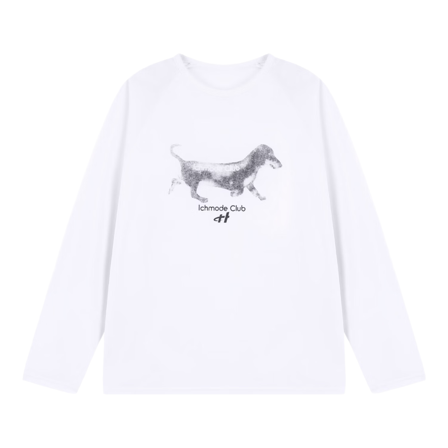 ICH MODE American-Style Physical Sun Protection Long-Sleeve T-Shirt, Thin Cool-Feeling Cover-Up for Women, Spring And Summer New Loose Top, White, Size S