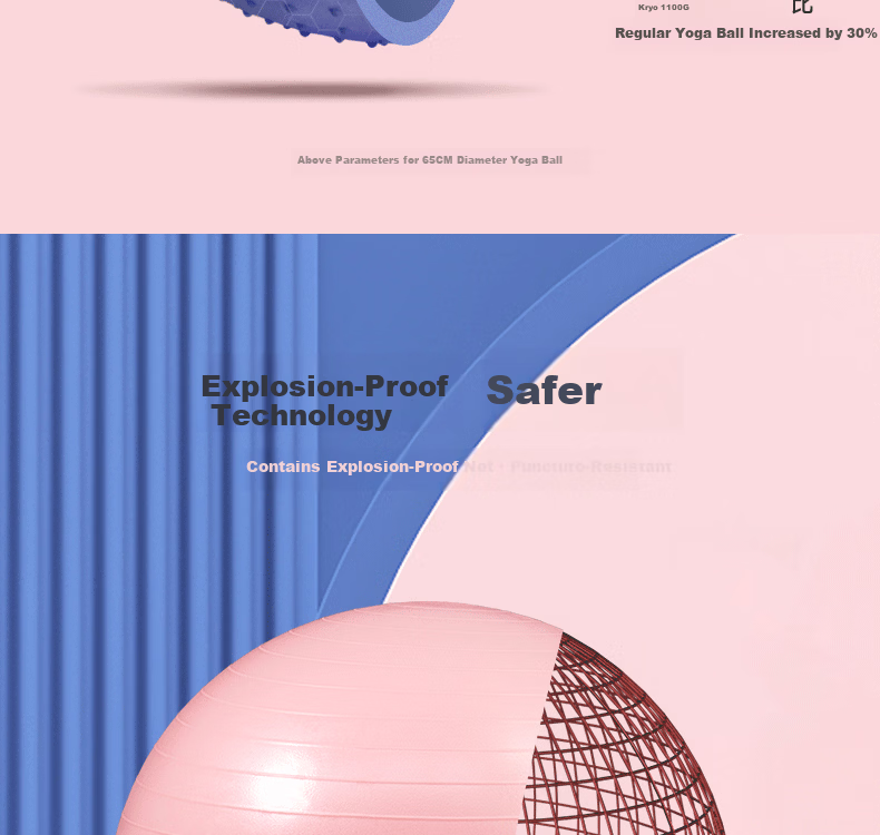 361° Yoga Ball Baby Children Sensory Training Thickened Explosion-Proof Large Dragon Ball Massage Baby Balance Ball 9