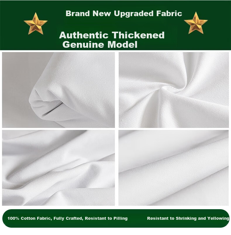 Aiwei Pure Cotton Bed Sheet Single White Bed Sheet Military Training Student Dormitory Single Quilt Cover White 115*210cm 3