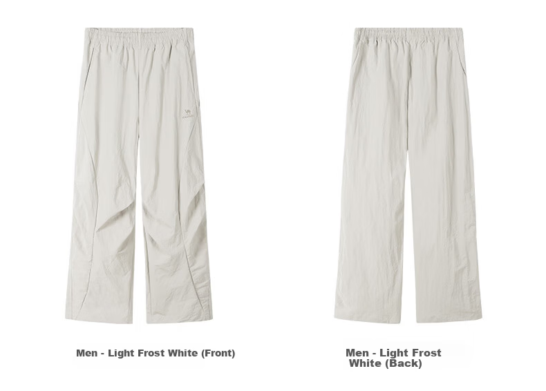 CAMEL Ice Cooling Sun Protection Workwear Women's Straight Casual Quick-Dry Paratrooper Pants C26BA6L6007 Dreamy Pink L 18