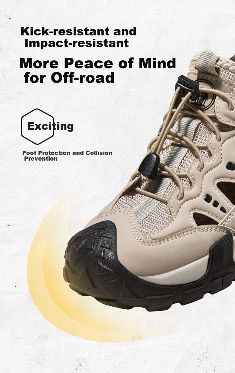 Camel Men's Outdoor Water-Resistant Hollow Toe Sandals P16M342005 Black Size 38 6