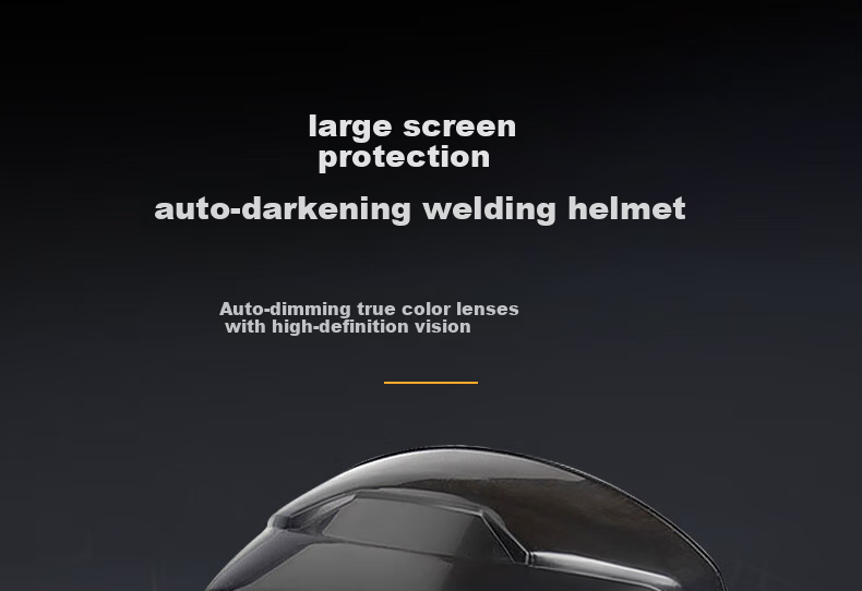 WOLSGIN Auto-Darkening Welding Helmet Welding Mask Protective Hood True Color Auto-Darkening Integrated Welding Helmet 1
