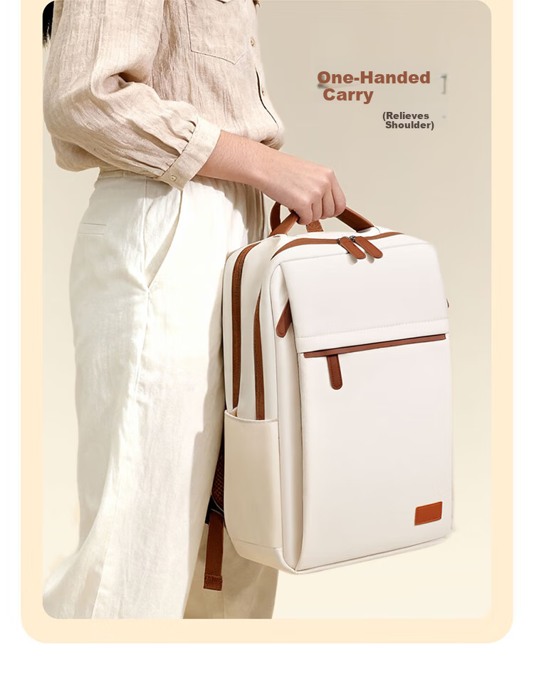 Biyoumei Large Capacity Casual Business Commuter Laptop Backpack for Women 8