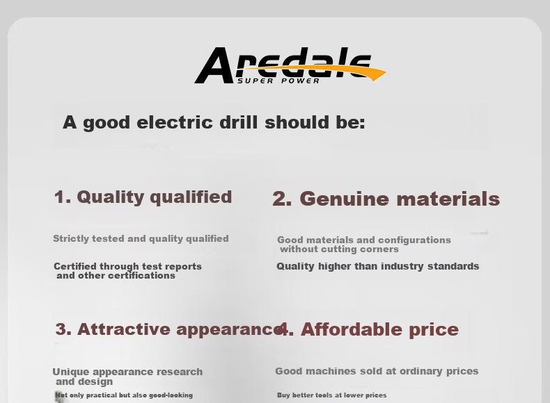 Aired Cordless Electric Drill Household Electric Screwdriver Rechargeable Double Speed Lithium Drill Tool Kit Set 1