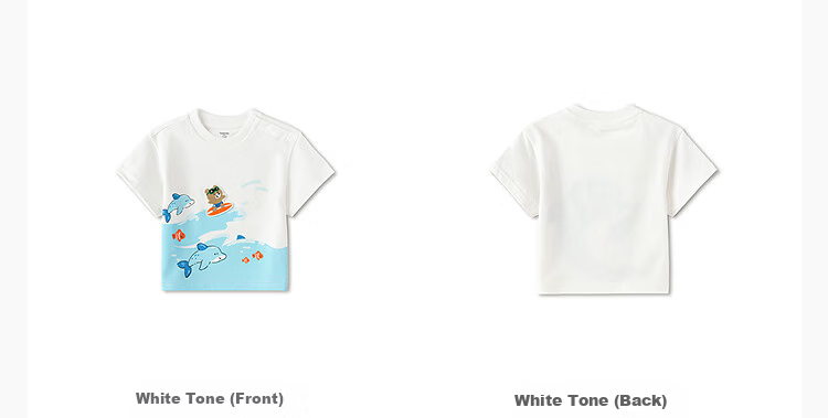 BALABALA Children's Clothing, Baby Short-Sleeve T-Shirt, for Boys And Girls, Infant Top, 2026 New Summer Style, Cute And Adorable Pure Cotton Clothes 5