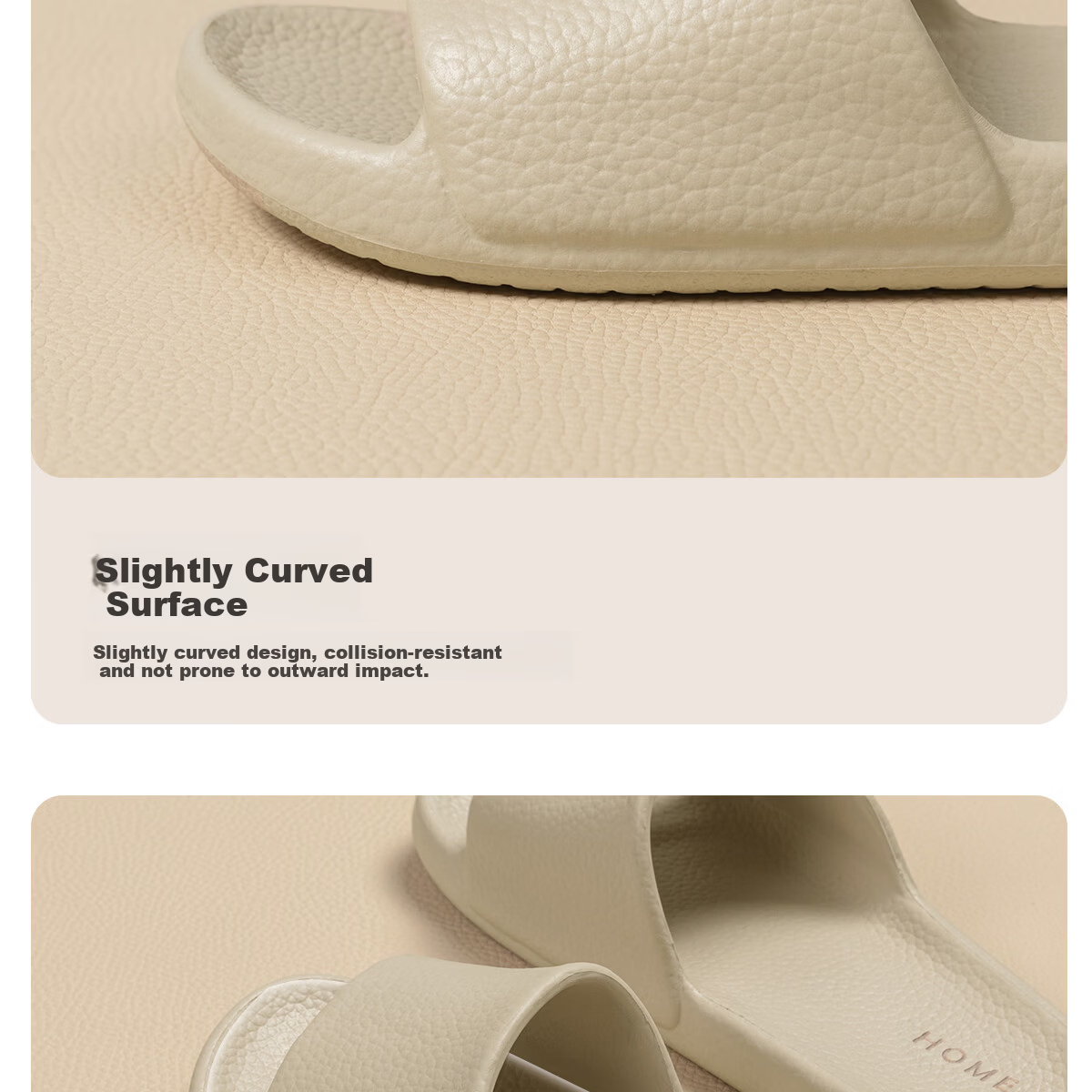 Grace Antibacterial Textured Slippers Women's Summer 2026 New Indoor Shower Non-Slip EVA Odor-Resistant Couple's Sandals Men 16