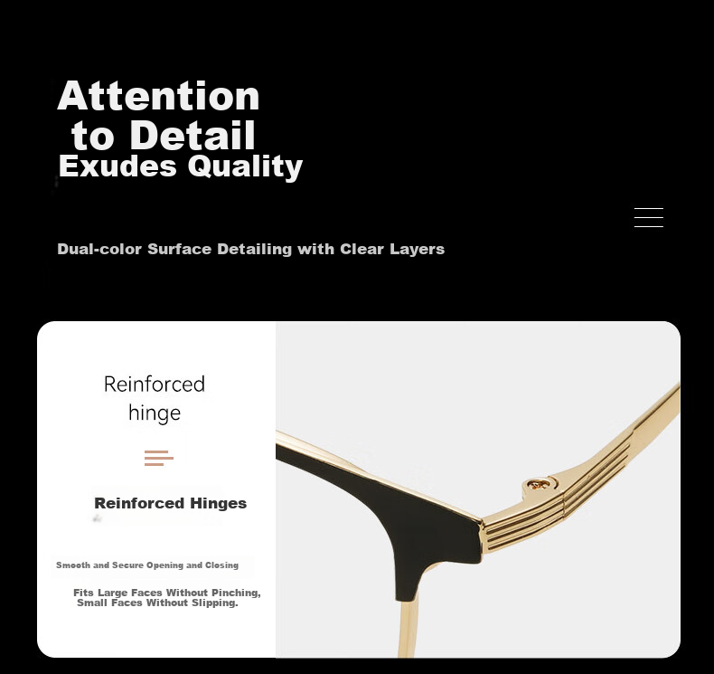 ARNO FOCUS ON YOUR EYES Imported Anti-Blue Light Reading Glasses for Men, High-Definition Ultra-Light Presbyopic Glasses for Middle-Aged And Elderly, High-End Genuine Brand E9092J 250 Degrees 7