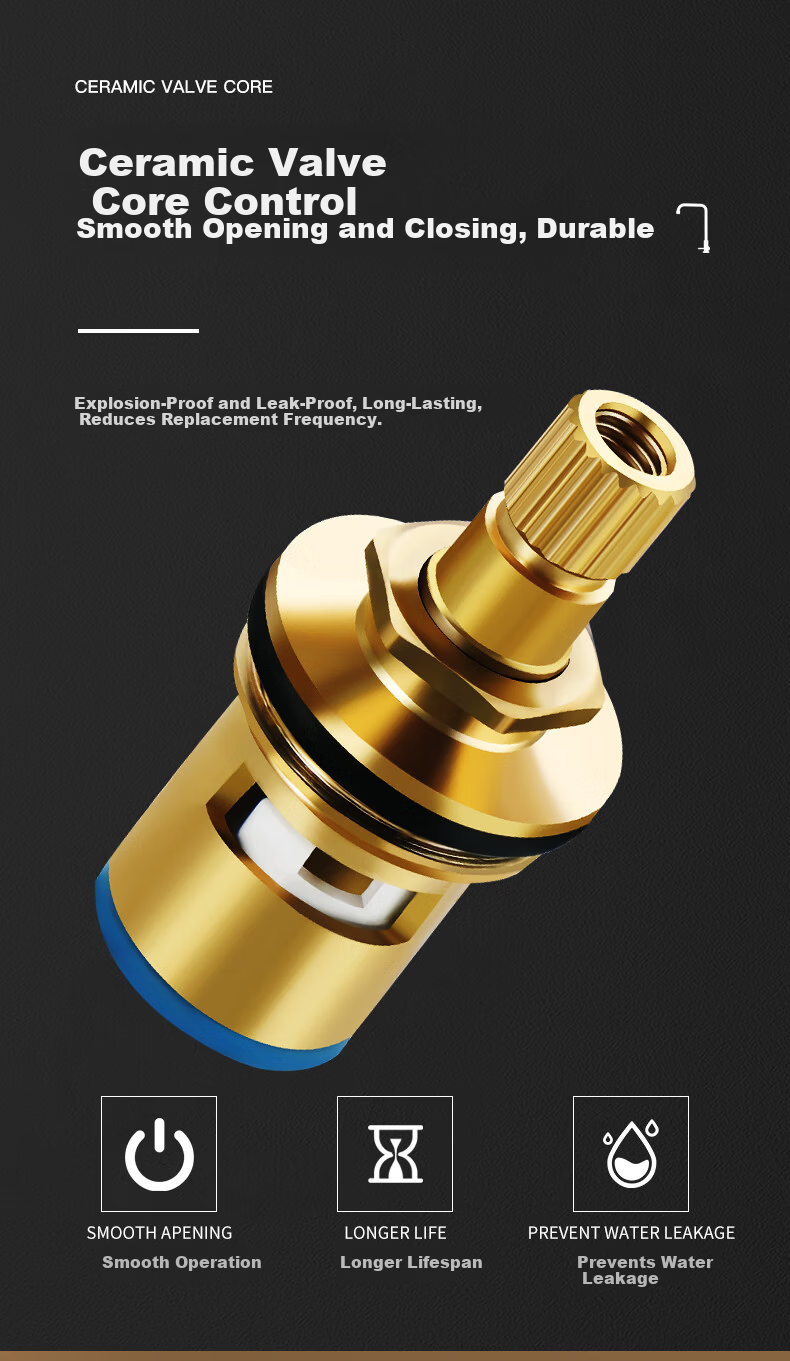 KEGOO Kitchen Faucet Single Cold Balcony 4-Point Rotatable Tap 304 Stainless Steel K2027 6