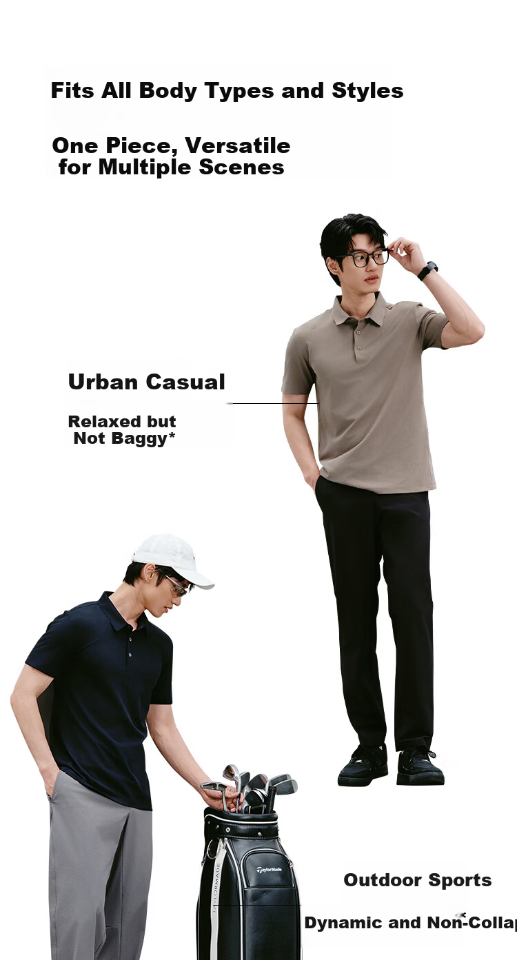 JD Original 300 Sun Protection Quick-Dry Summer Sports T-Shirt, Men's Polo Shirt, Casual Running Short Sleeve, Gray Blue - Upgraded Version, M 16