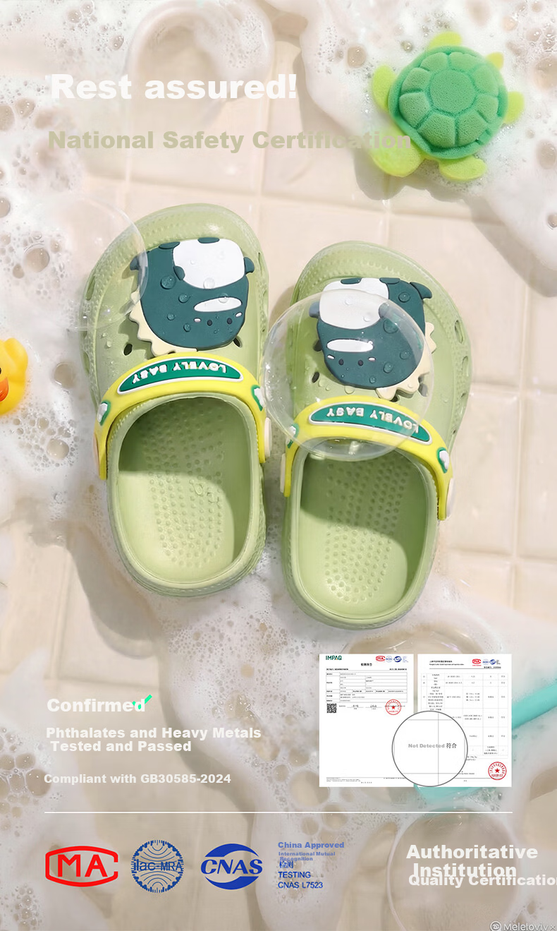 Cheerful Mario Kids Summer Slippers Boys Girls Toddler Cartoon Beach Sandals Non-slip Soft Sole Indoor Closed-toe Baby Clogs 4