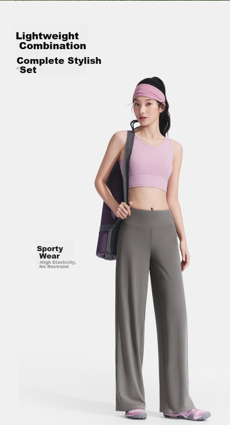 Beneunder Jiao Xia Women's Wide-Leg Pants Casual Comfortable Lightweight Slim Fit High Elasticity Spring Summer 26 HE010 2