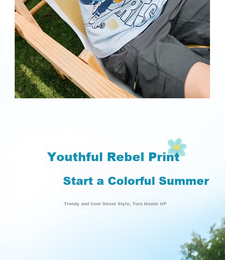 Anta Kids Knitted Short Sleeve 2026 Summer Youth Comfortable Breathable Trendy T-Shirt 352628154R 5