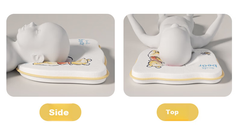 Disney Infant Head Shaping Pillow 0-6 Months Newborn Anti-Flat Head Correction Sleep Pillow for 1 Year Old Baby 11