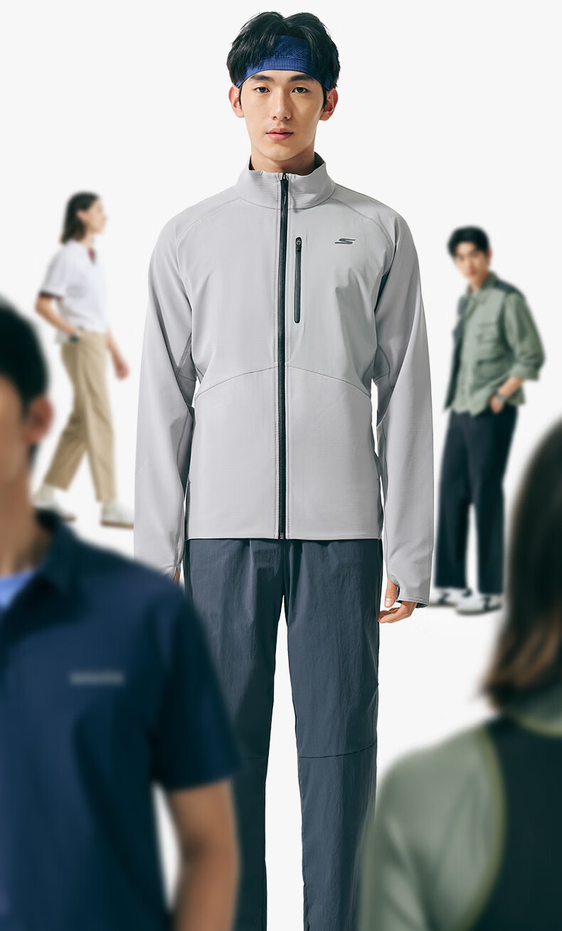 Skechers Flash-Dry Pants | Men's Loose Quick-Dry Moisture-Wicking Casual Sports Long Pants P226M281 11