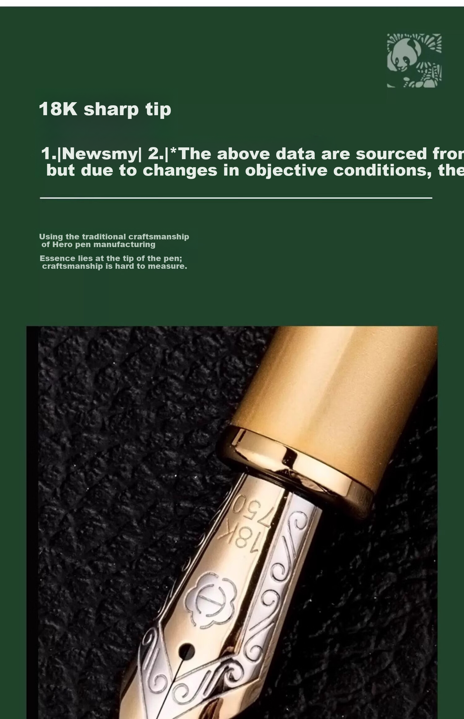 HERO Premium Collector Fountain Pen, 18K High-End Gold Pen, Signature Pen, 1911/Xin Hai 100th Anniversary Commemorative Pen, High-End Gift, Light Luxury Mid-Autumn Festival And National Day Birthday Present 8