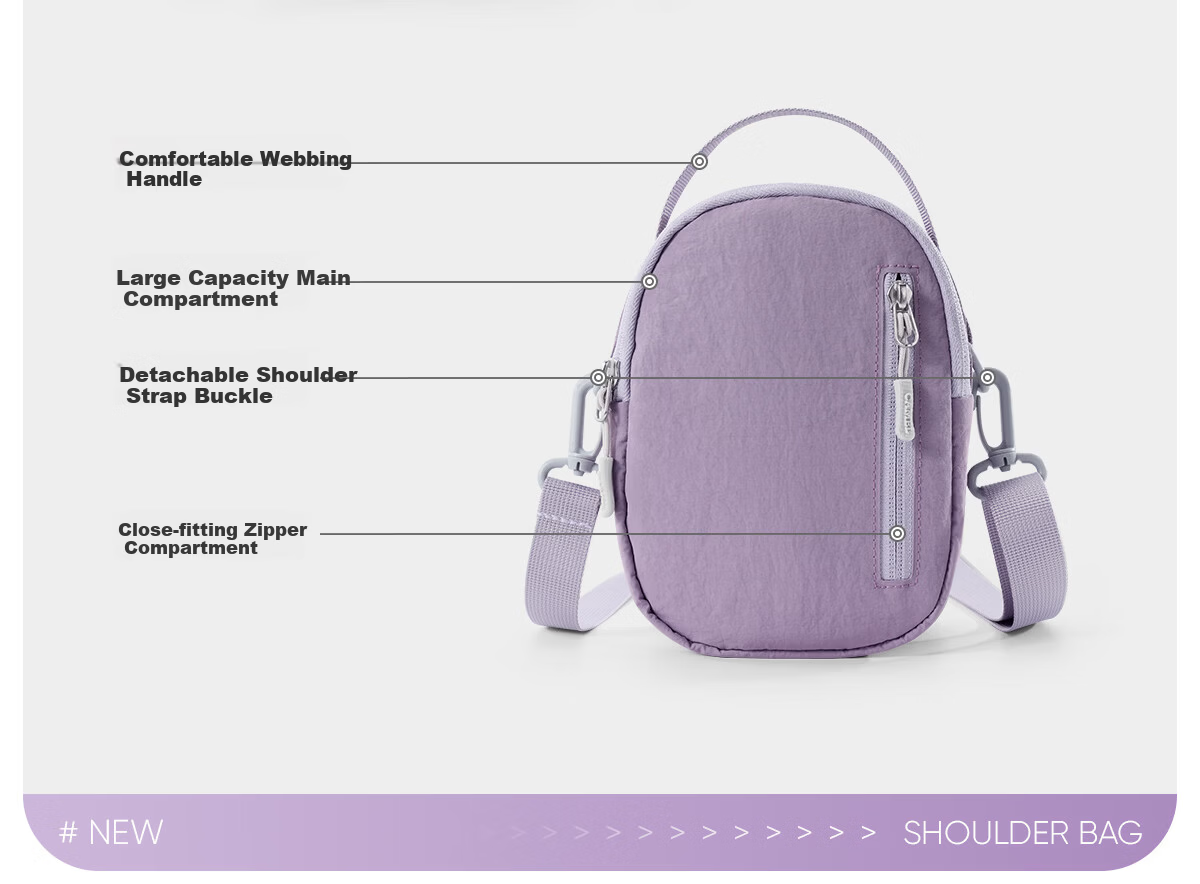 CAMEL Fashion Lightweight Outdoor Hiking Crossbody Shoulder Bag Phone Bag Women's Water Bottle Bag 576BB35022 3