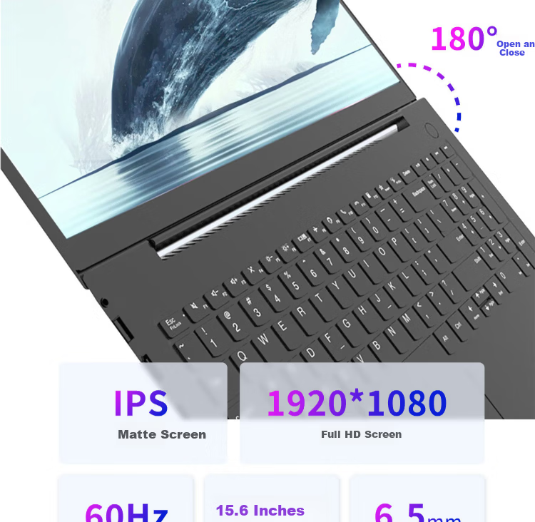 Lenovo Laptop Zhaoyang Yue Pro 14-inch Business Lightweight Notebook Intel Core High-Performance i5 16GB 512GB SSD 180-Degree Hinge 5