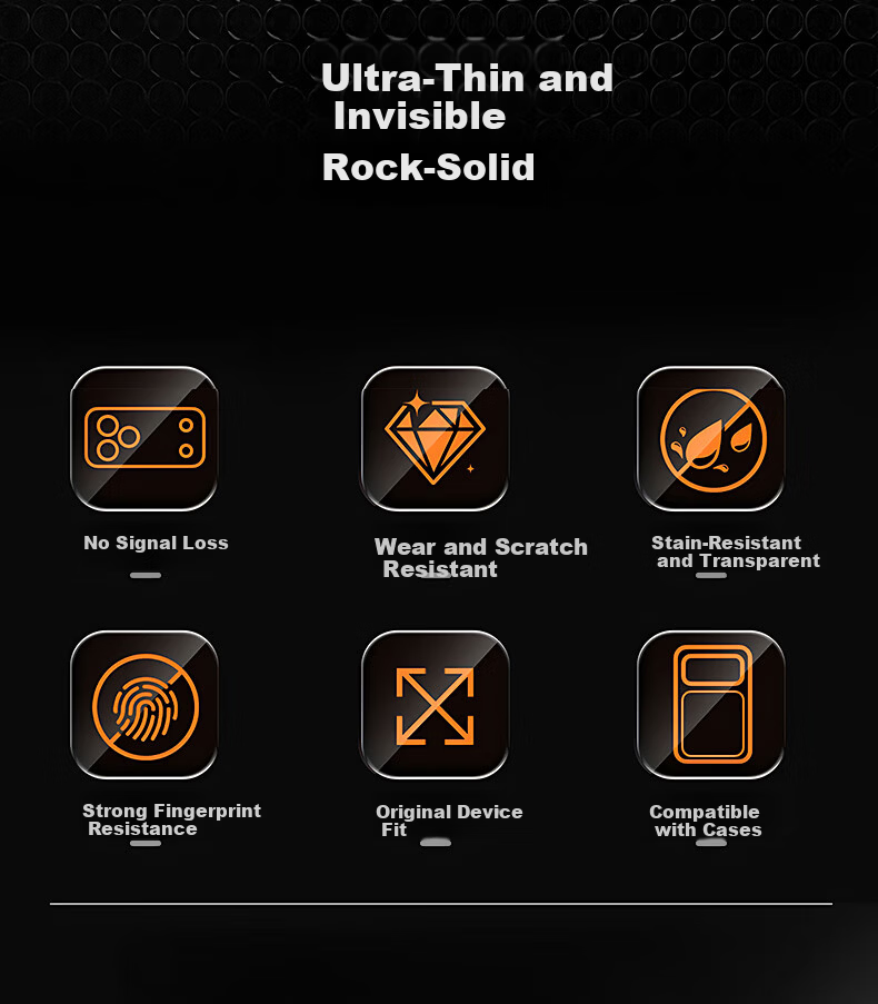 X-IT Apple iPhone 17 Pro Max Lens Protective Film Full Coverage Camera Module Scratch-Resistant Back Cover 2