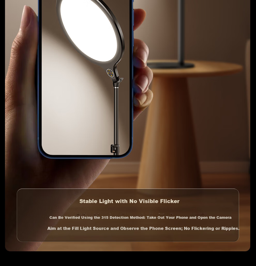 Meiyibo Live Streaming Fill Light Desktop Beauty Soft Light Full Screen Shooting Live Broadcast Mobile Horizontal Rod Skin Smoothing Face Slimming Host Dedicated Studio Indoor Photography Lighting 10