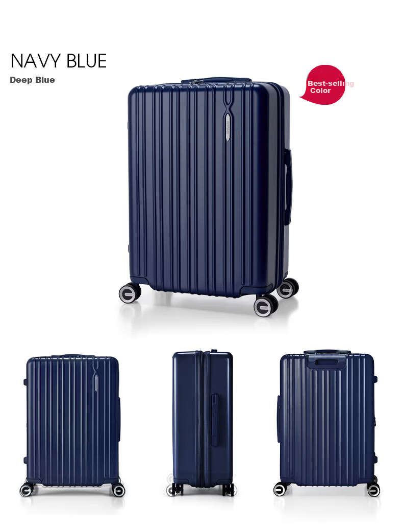 Mei Travel 24-inch Expandable Luggage Suitcase with Trolley, Student Password Lock, Hu Xianxu Style 79B Lilac Pink 31