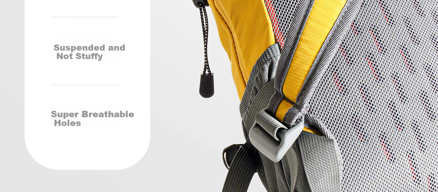 Saipu Outdoor Hiking Backpack Lightweight Waterproof Professional 28L Double Shoulder Bag for Men and Women - Classic Black 9