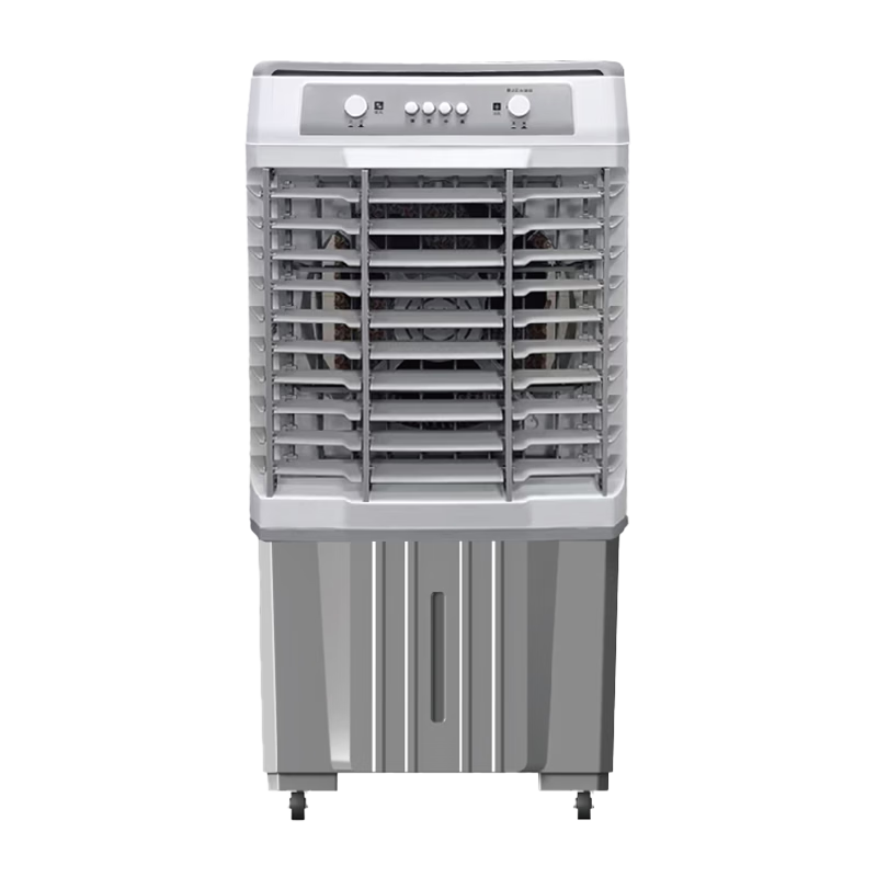 Huixiang Industrial Cooling Fan Air Cooler Water Fan Small Portable Air Conditioner Strong Cooling Mechanical Model (0.9m Height) 991A