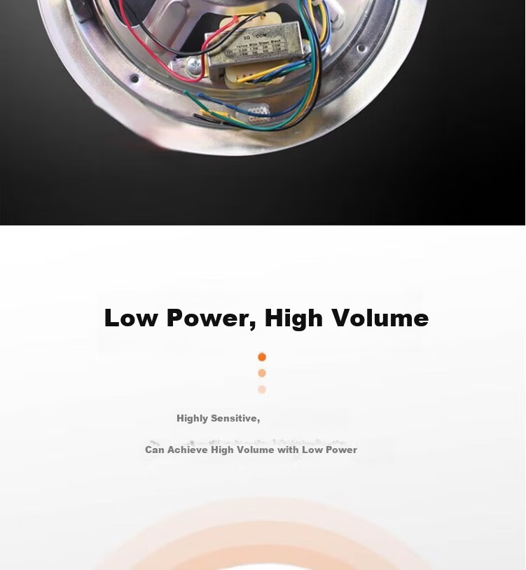 JBL CSS8006BM 6.5-Inch Ceiling Speaker Embedded TV Living Room Background Music Ceiling Speaker Commercial Public Address Conference Room Constant Voltage Ceiling Speaker 6