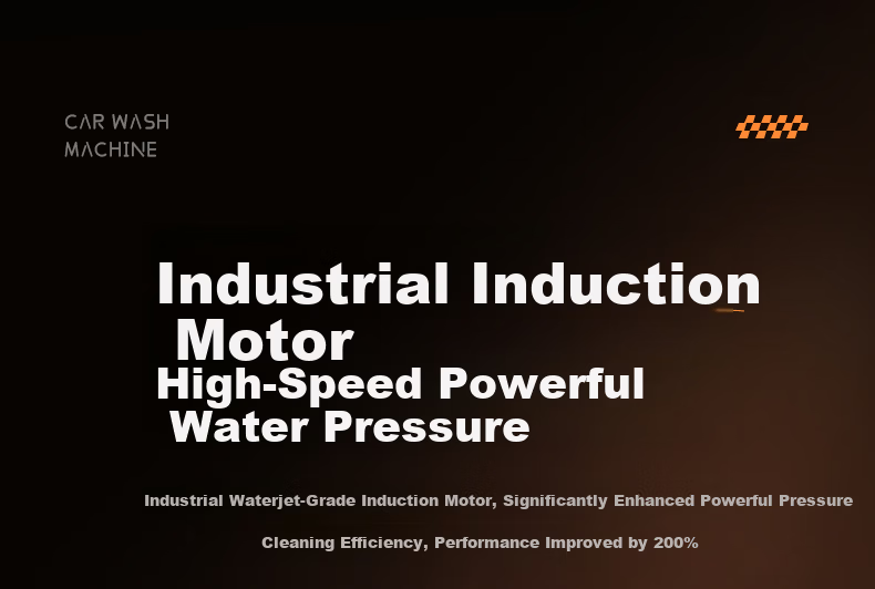 HUIDUODUO Commercial Car Wash Machine High Pressure 220V Household Water Spray Gun Powerful Floor Cleaning High Pressure High Power Car Wash Station Special 12