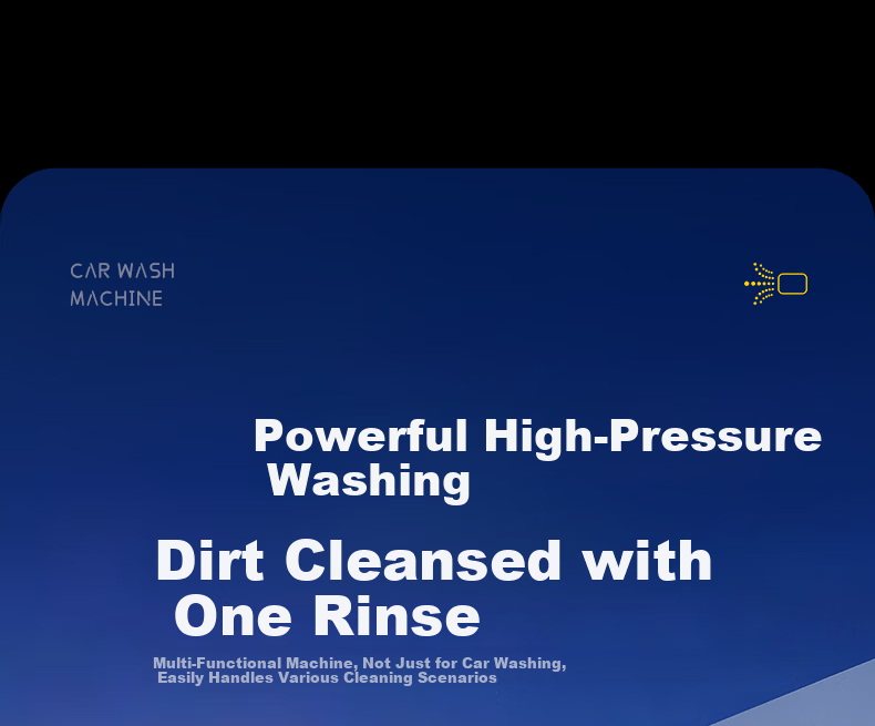 WITGOER High-Pressure Automatic Water Suction Car Washer Self-Priming Tap Water Connection Powerful Car Wash Machine Large Capacity for Car Wash Shops 9
