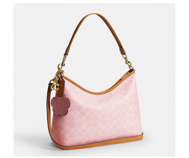 COACH Laurel Medium Pink Tote Shoulder Bag for Women Gift CEL12 6