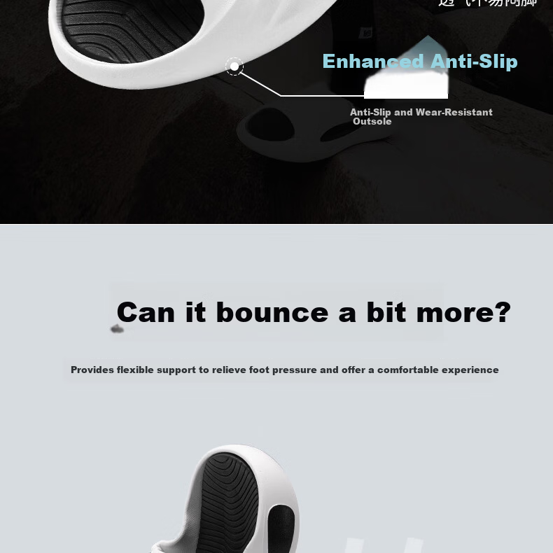 TZLDN Colorblock Men's Summer Thick-Soled Home Anti-Slip Durable Beach Slippers Soft Sole Sports Outdoor Sandals 4